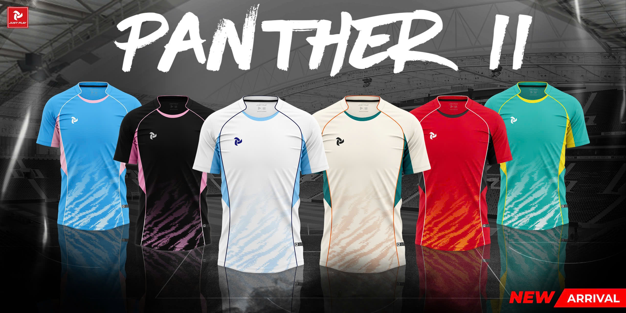 Mẫu áo bóng đá Panther II