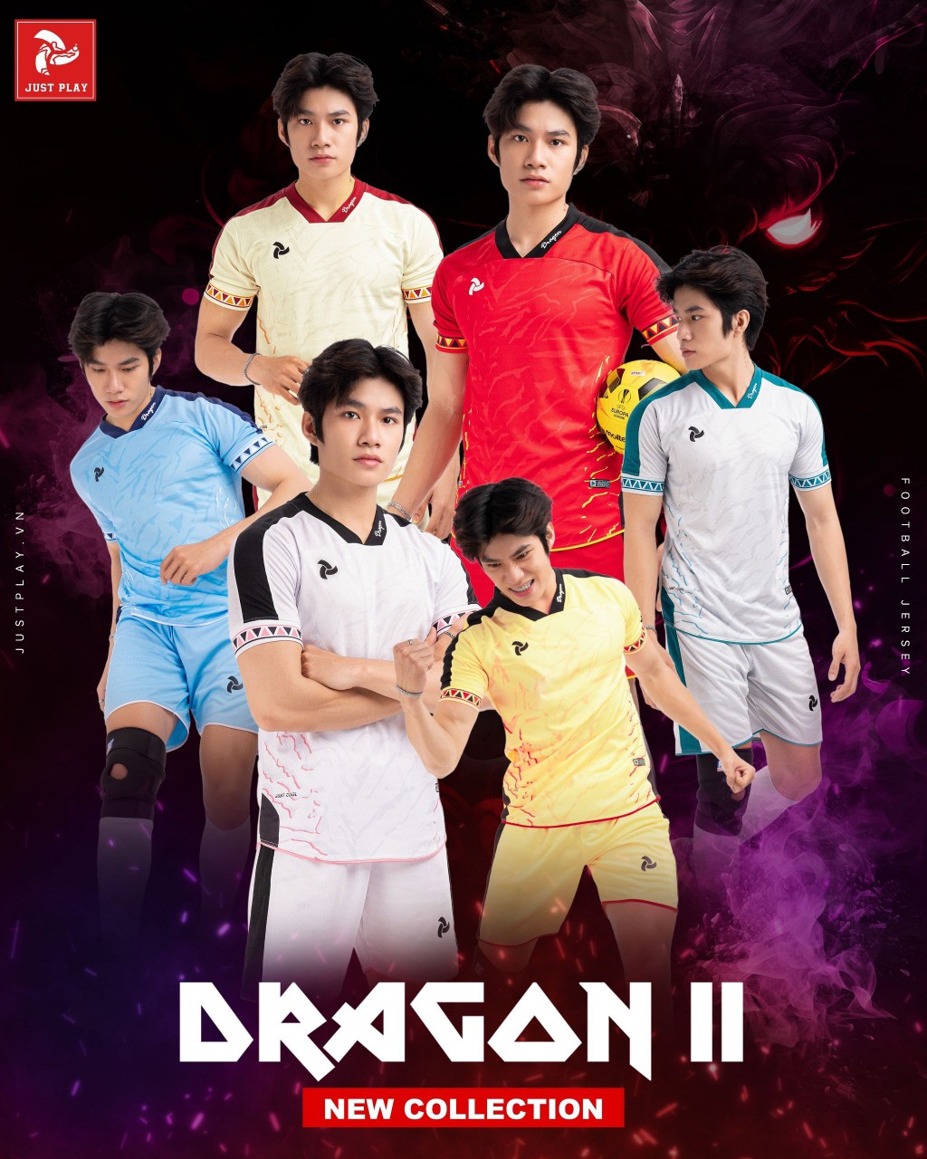 Áo bóng đá Dragon II