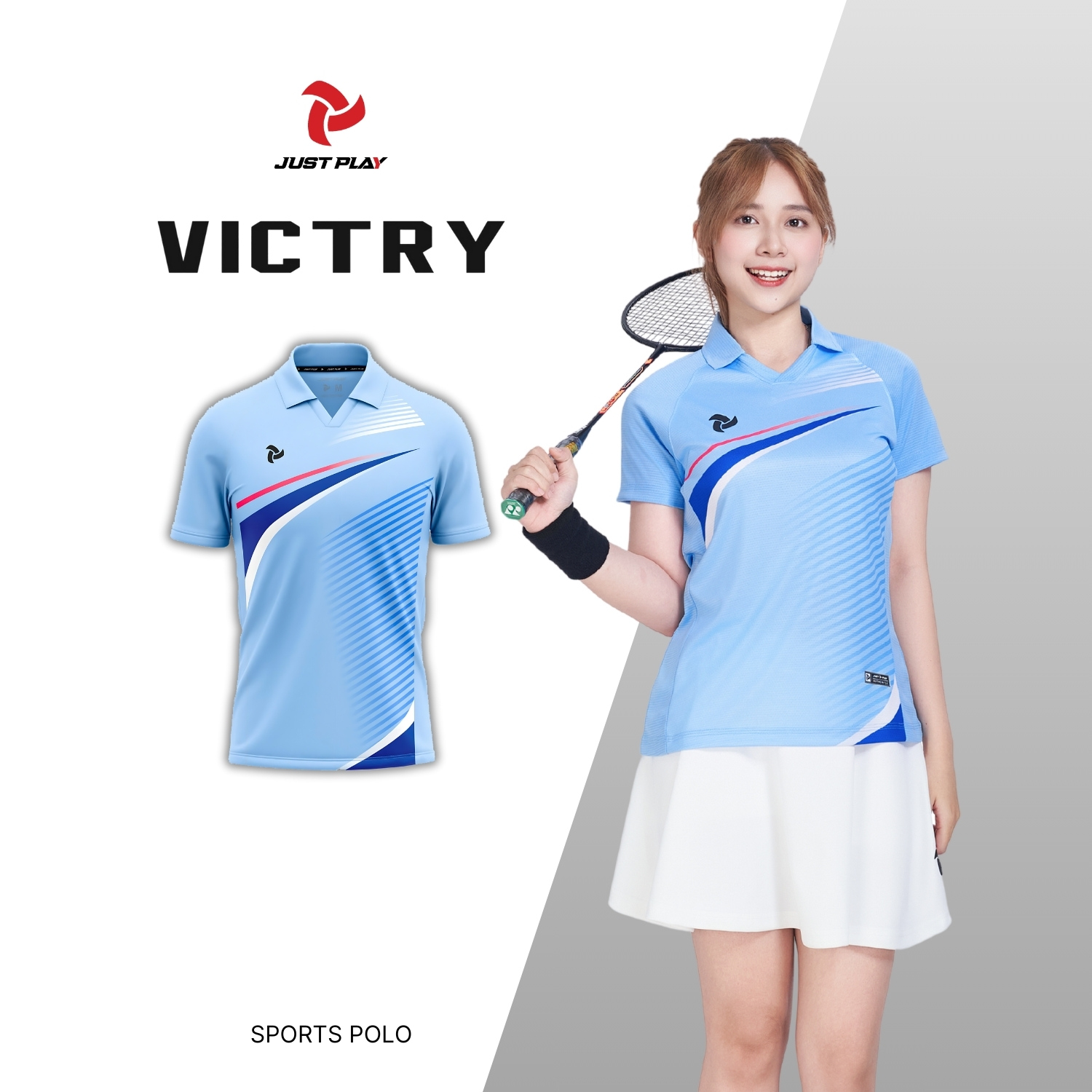 Áo cầu lông Victry