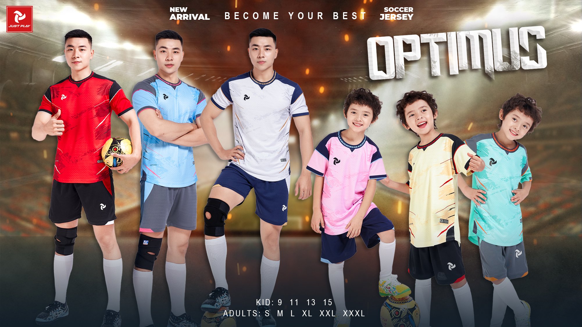 Mẫu áo bóng đá Optimus