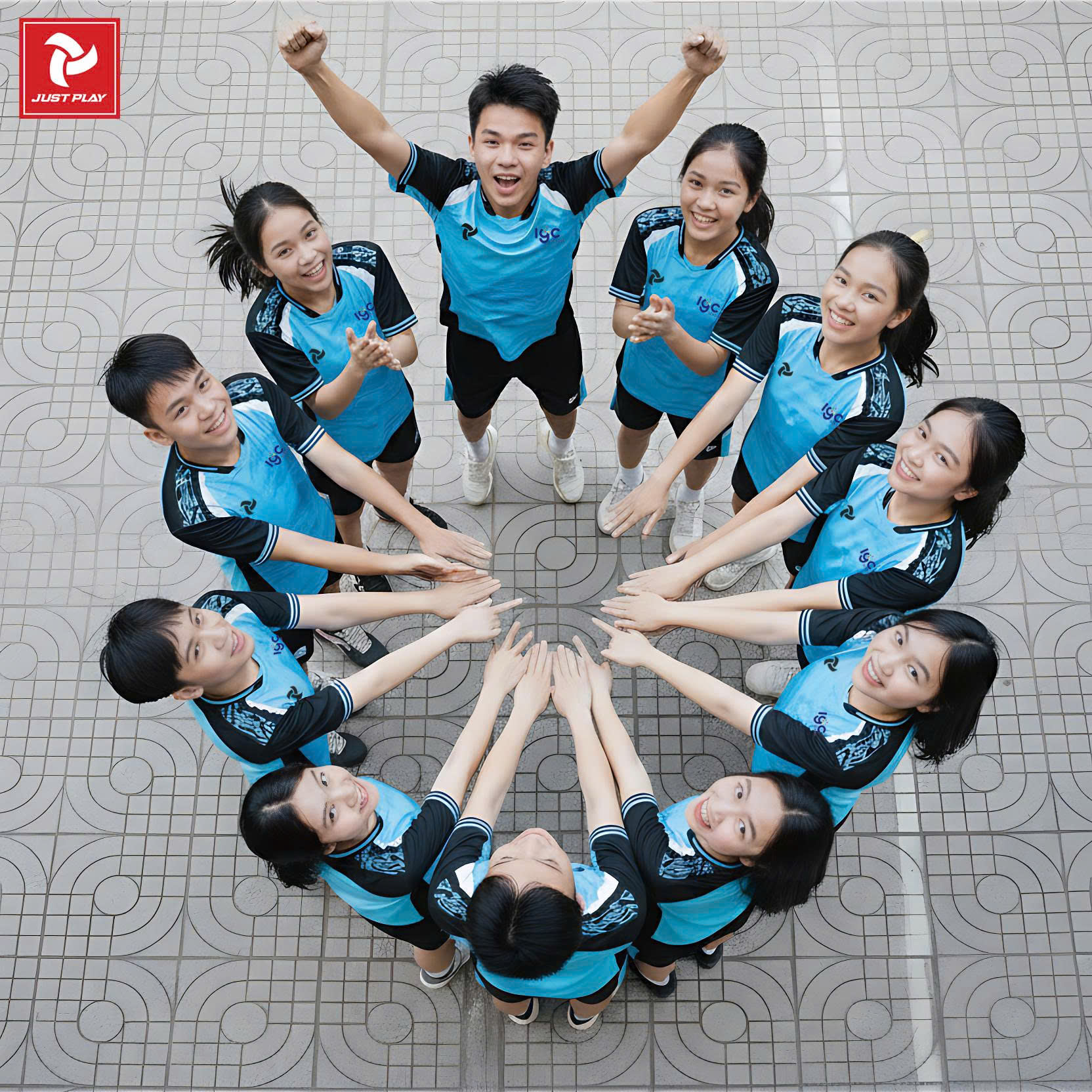 Áo lớp bóng đá Striker II - Xanh biển