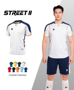 Quần Áo Bóng Đá Street II Just Play - Màu Trắng