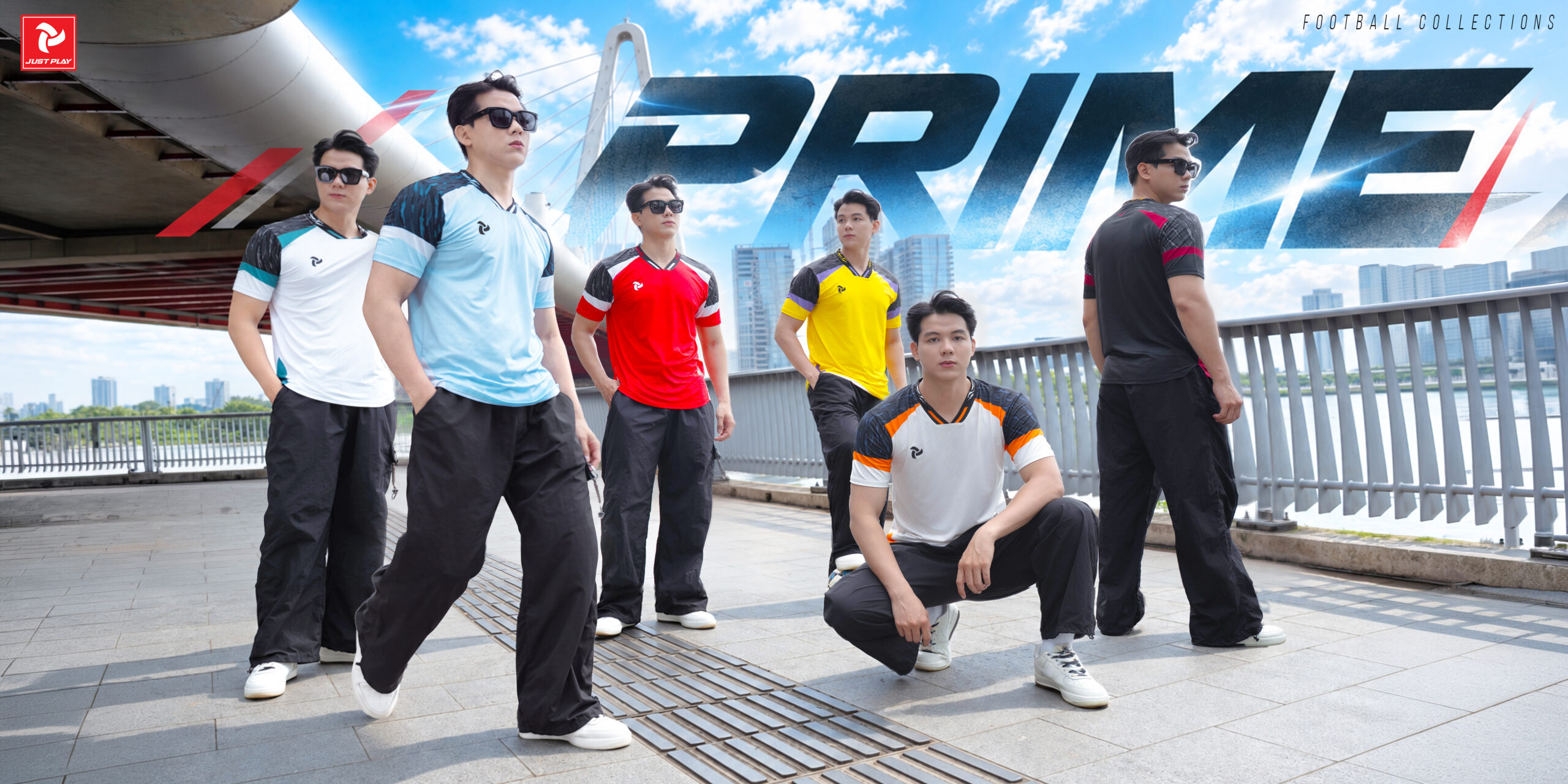 Áo bóng đá phong cách Just Play Prime