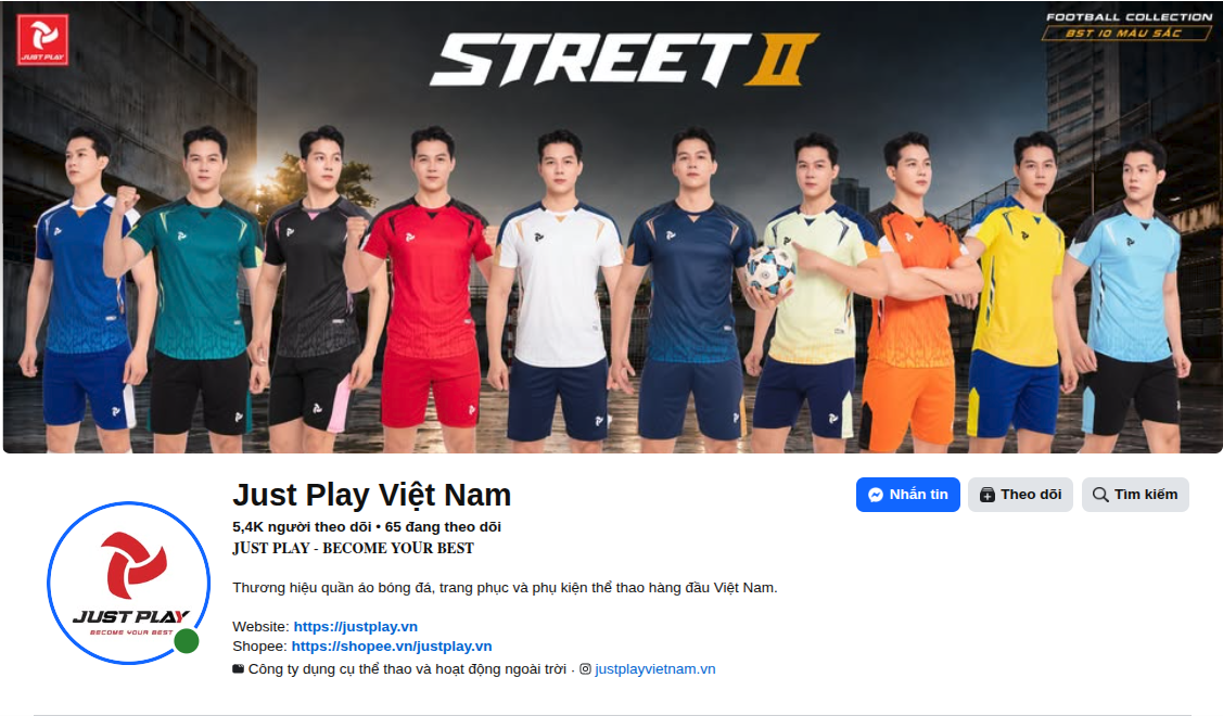 Fanpage Just Play Việt Nam
