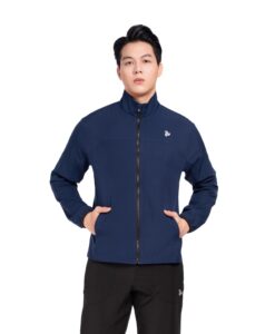 Áo Khoác Thể Thao Nam MJK2 Just Play – Màu Xanh Đen