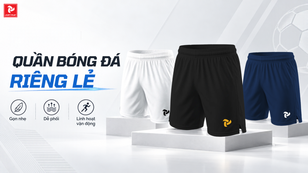 Quần Bóng Đá Lẻ Just Play